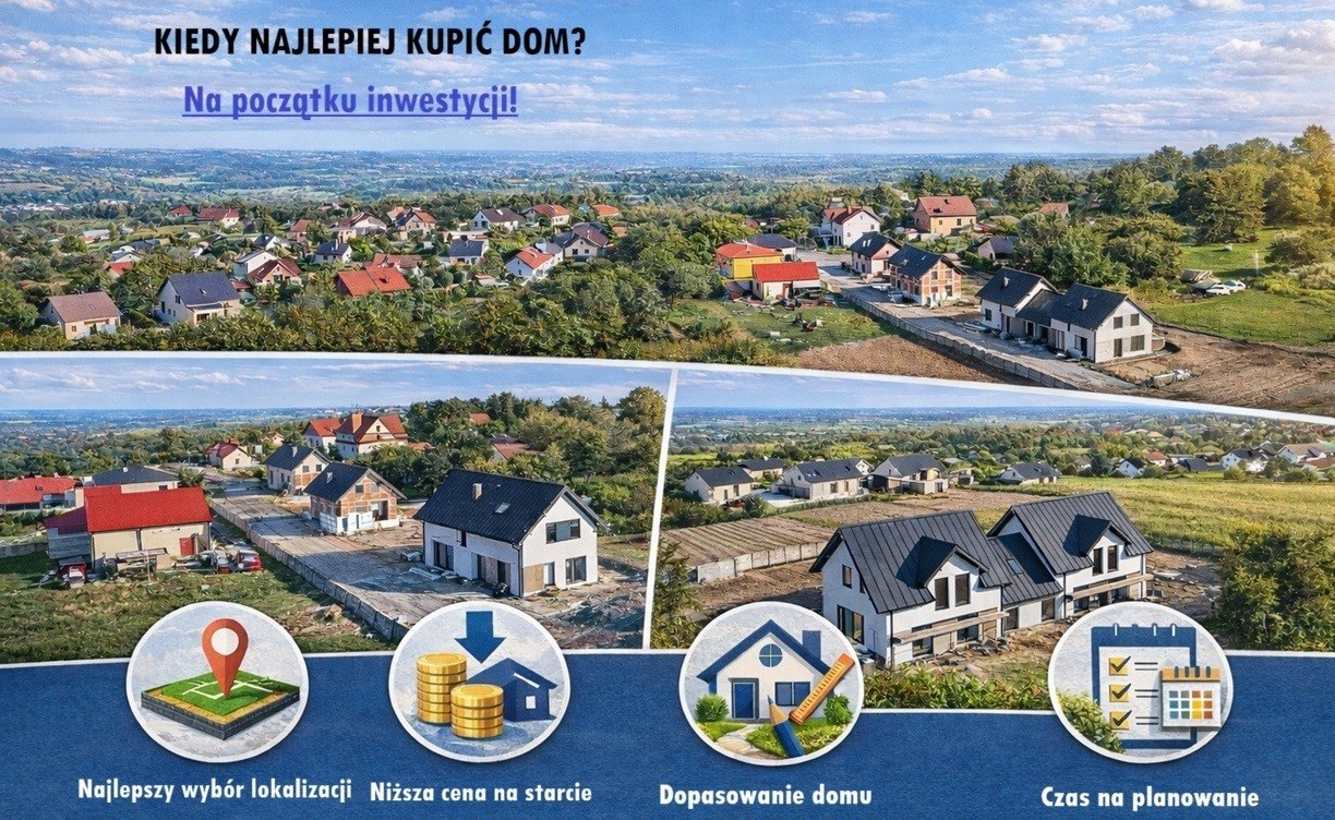 Kiedy najlepiej kupić dom od dewelopera? Nasze doświadczenia