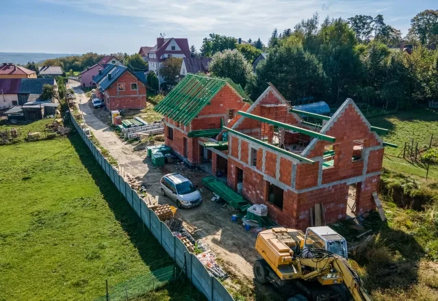 Postępy prac na osiedlu "Anielski Zakątek" 18.10.2024