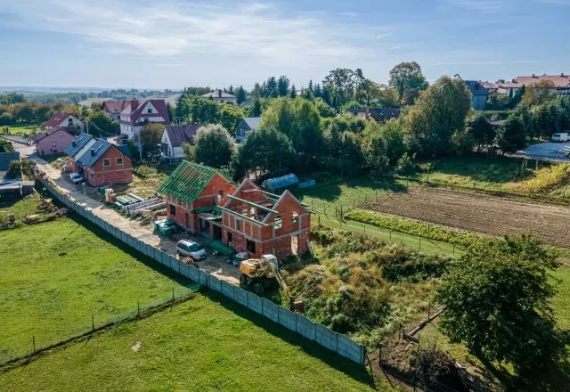Postępy prac na osiedlu "Anielski Zakątek" 18.10.2024